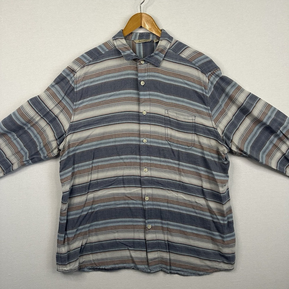 Paradise Collection XL Men's Long Sleeve Button Down‎ Shirt  *flawed* Western